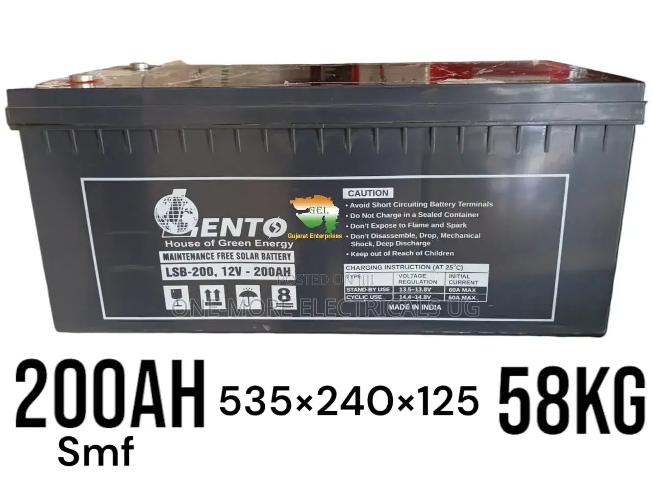 SMF Battery 200ah