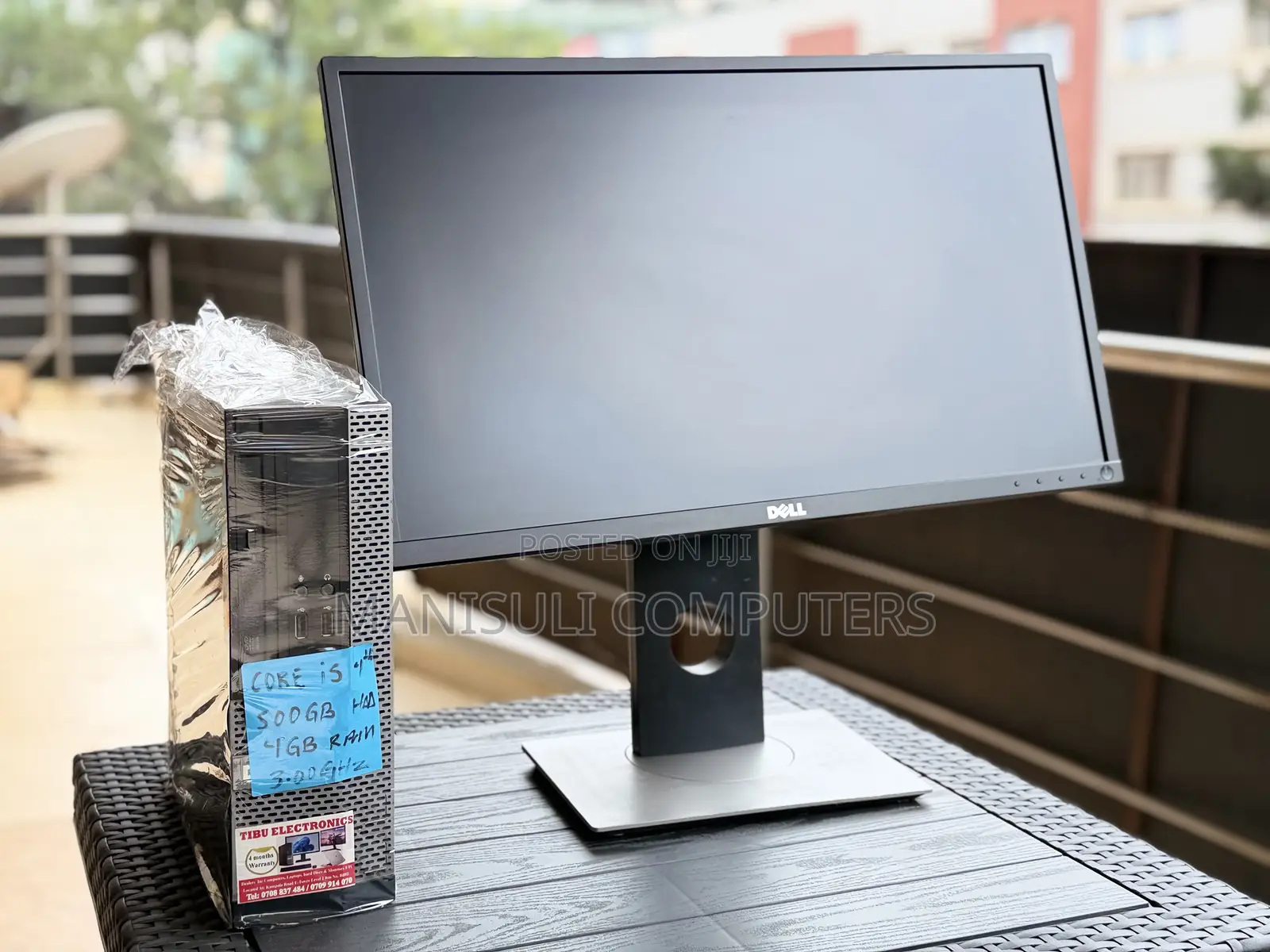 Desktop Computer Dell OptiPlex 3080 8GB Intel Core i5 HDD 500GB