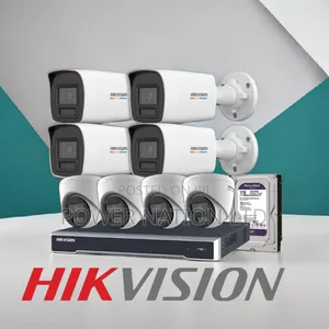 8 Channel Kyomulite Hik Vision CCTV Camera Full Set