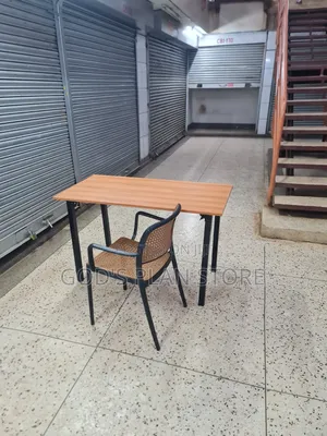 120cm Reading Table and Plastic Chair (120cm)