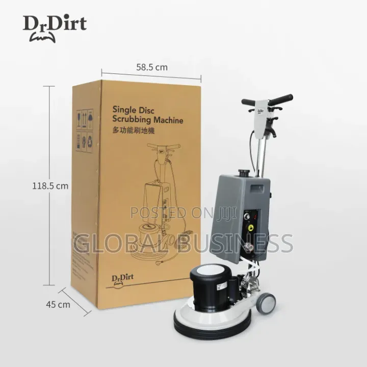Single Disc Floor Scrubbing Machine