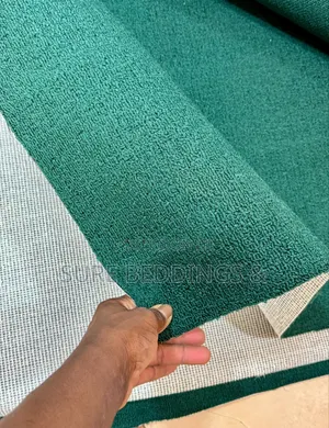 Green Woolen Carpet