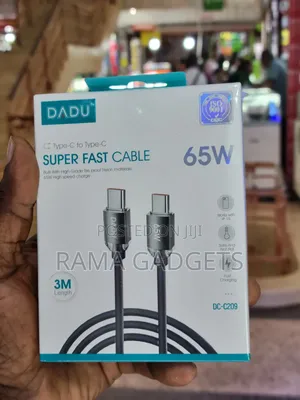 C209 Super Fast Cable, a Type-C to Type-C Charging and Data Cable.