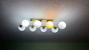 Nordic Long Glass Ceiling Chandelier