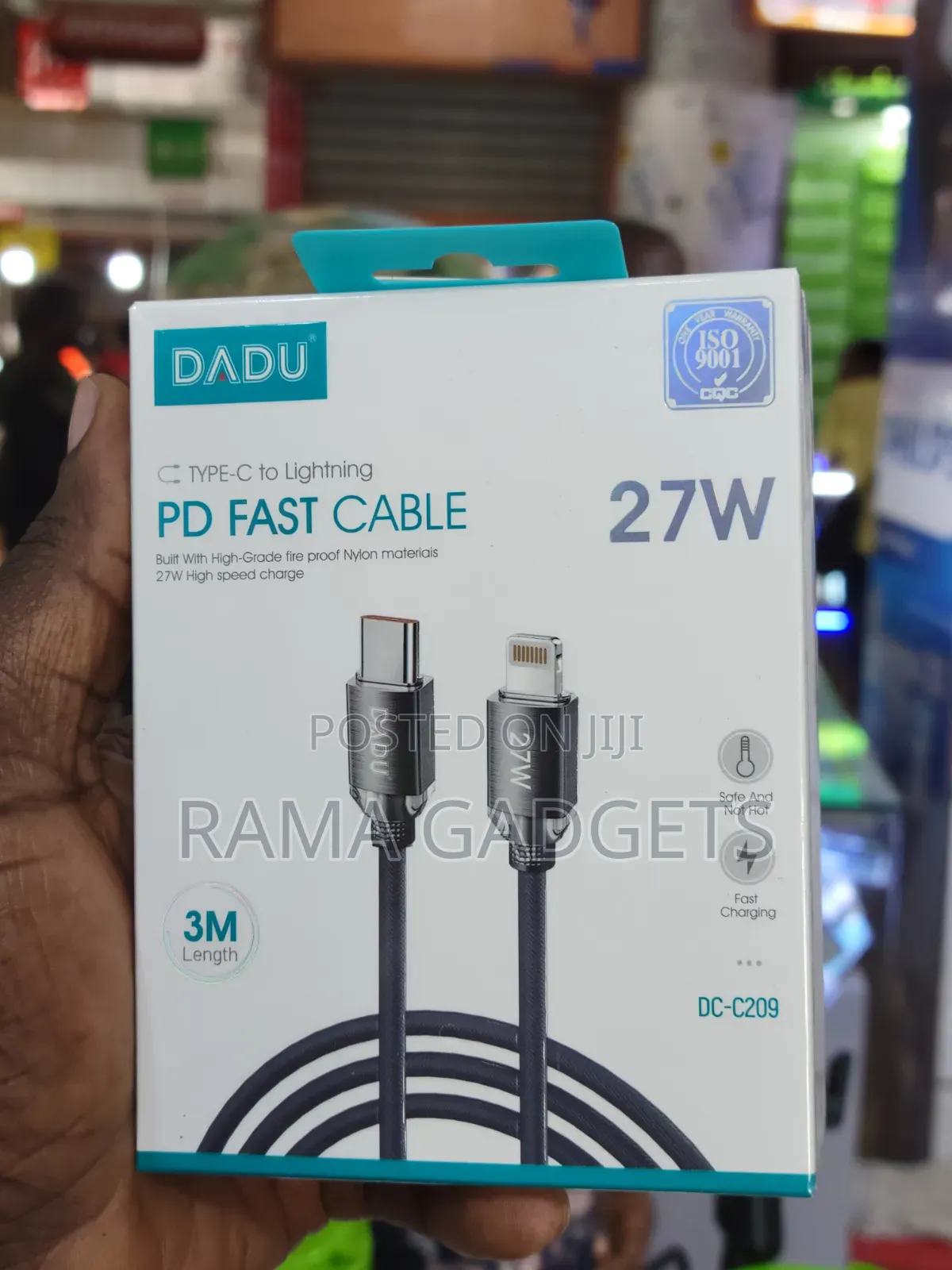 3m Cable Type-C to Lightning Pd Fast Charging Cable