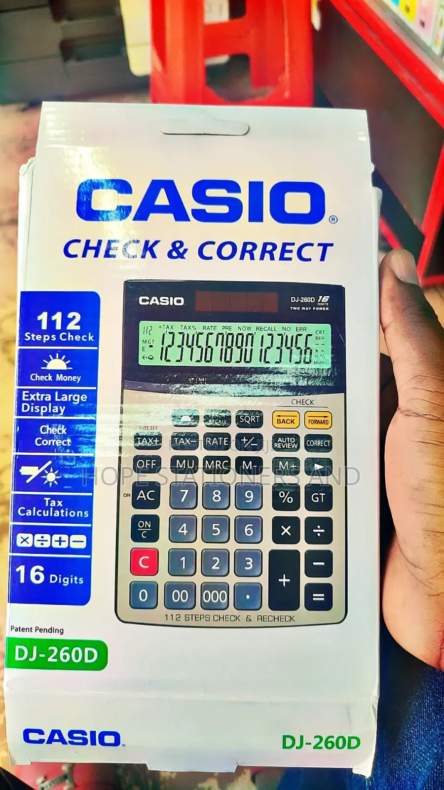 New Casio Business Calculator Dj 260d