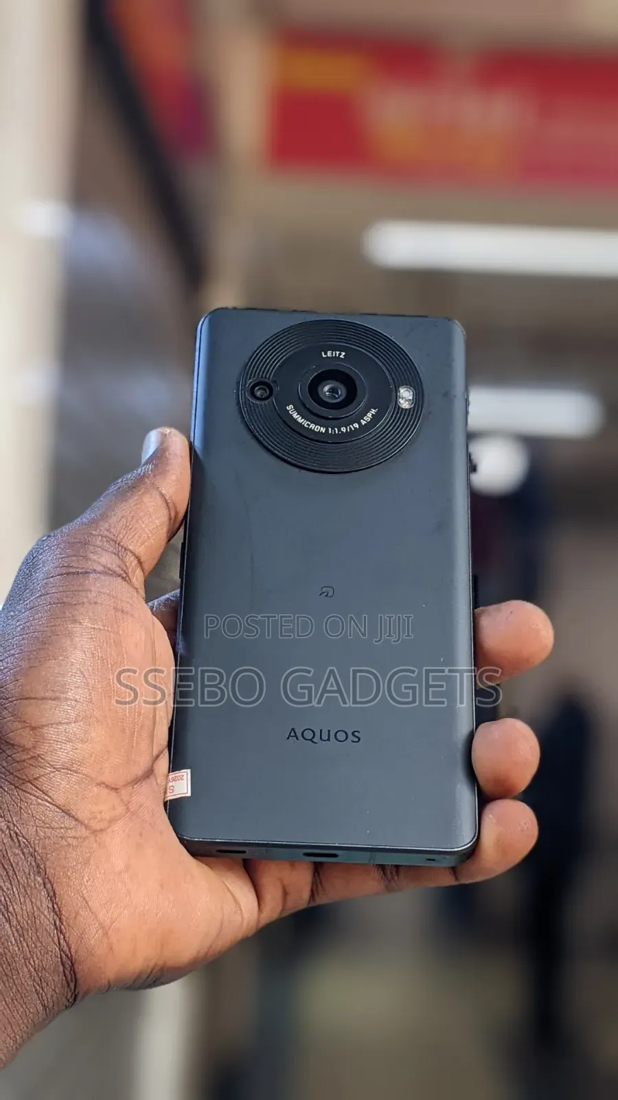 Sharp Aquos R8s pro 256 GB Black