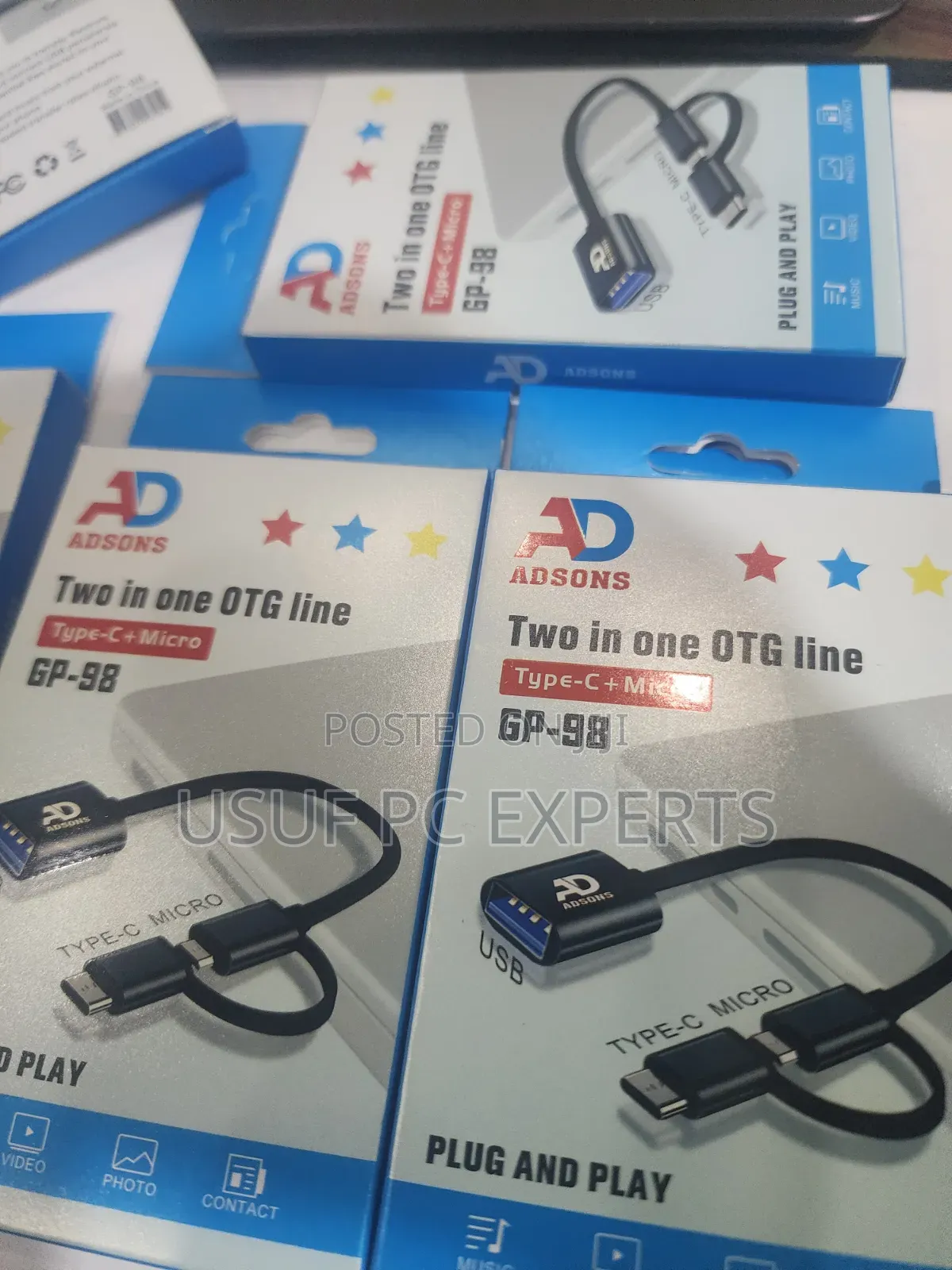 2 in 1 Type C and Micro Cable