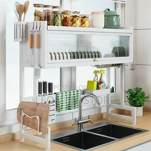 Adjustable 2tier Space Saving Kitchen