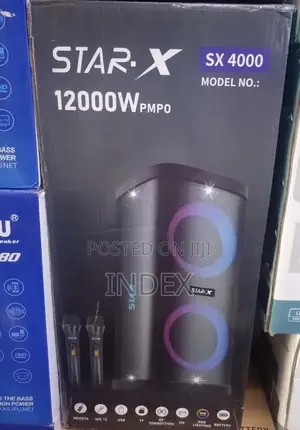 Star-X Sx 4000 Portable Bluetooth Party Speaker