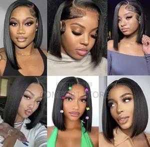 13*4 Bob 10inches Black Human Hair Wigs