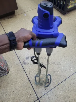 Heavy-duty Electric Double Paddle Mixer – High-power Paint, Cement