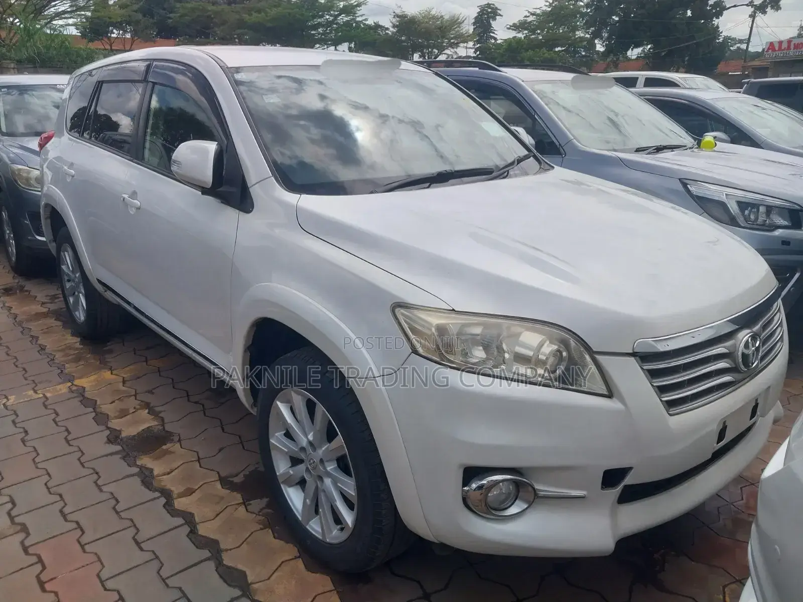 Toyota Vanguard 2013 White