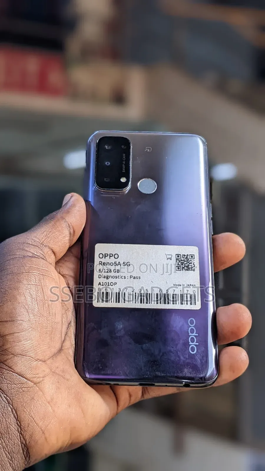 Oppo Reno5 A 128 GB Gray