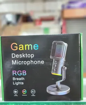 Gaming Microphone, a Desktop Usb Condenser Microphone