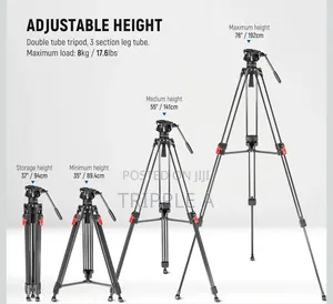 Heavy Duty Phone and Camera Tripod