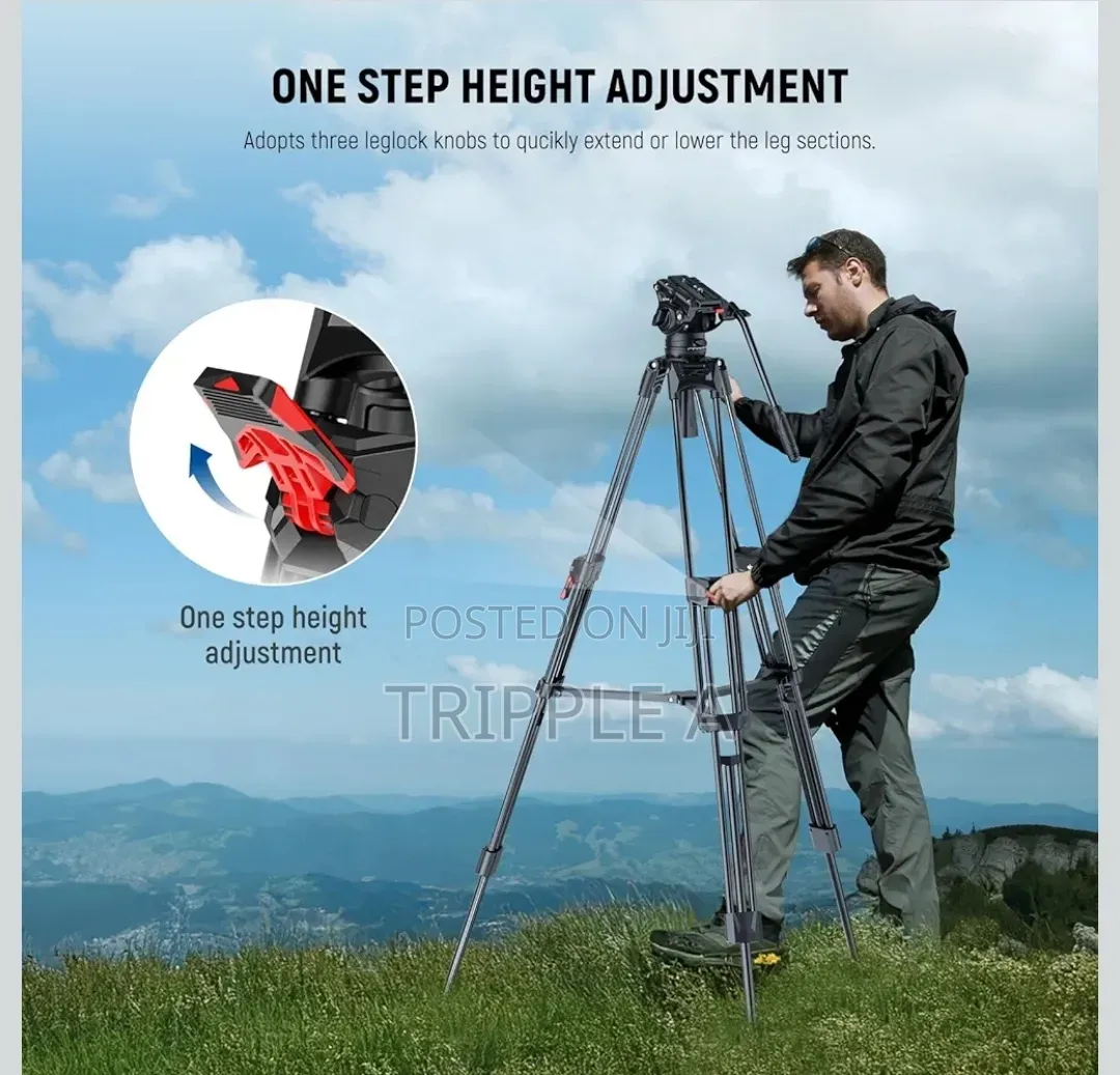 Heavy Duty Phone and Camera Tripod