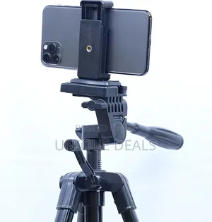 Camera Tripod 6633 With Mobile Holder