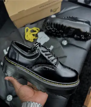 Dr. Martens Black Street Command Boots