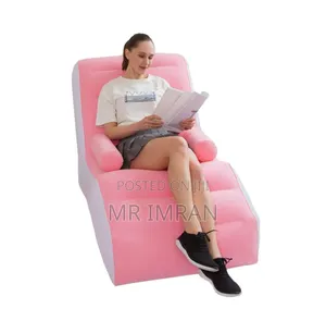 S-Shaped Inflatable Lazy Sofa Chair