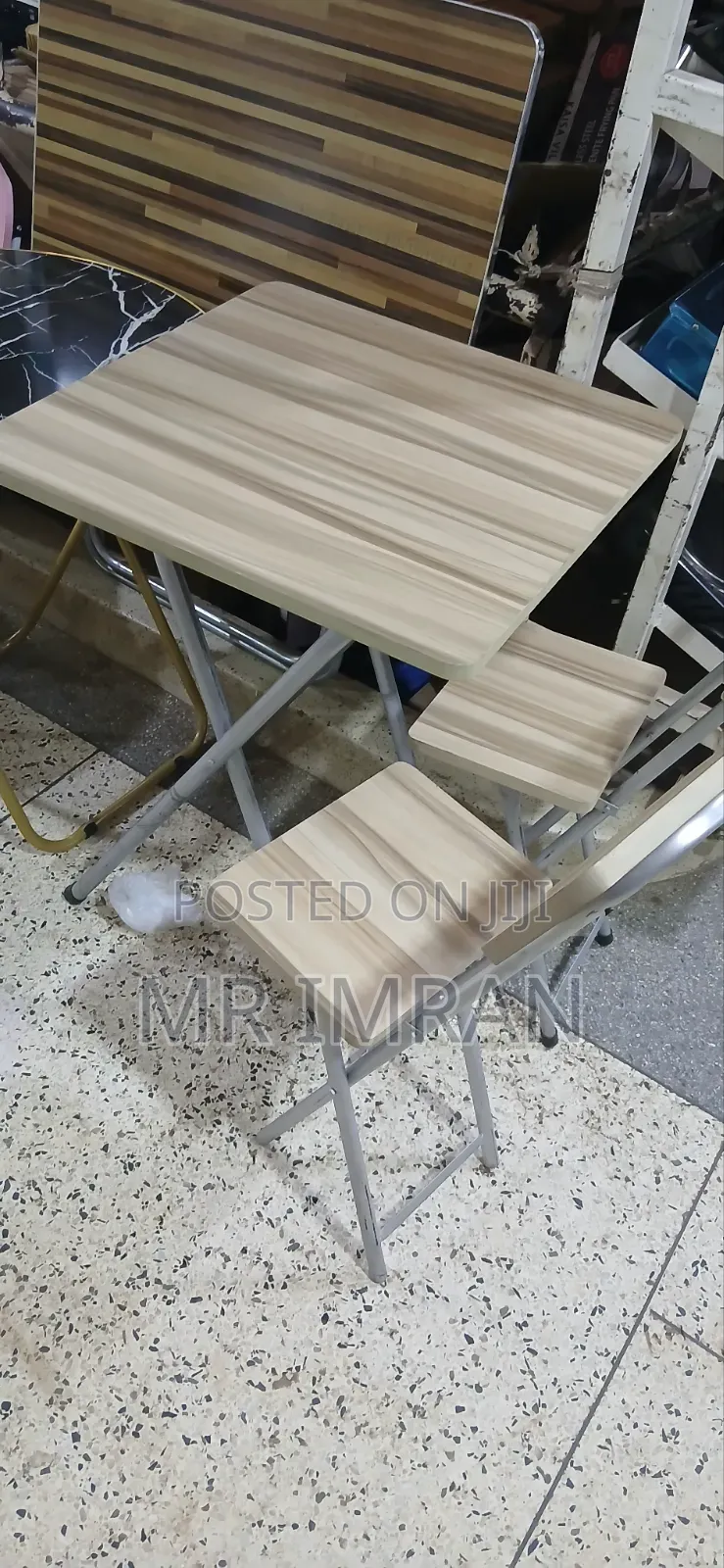 Foldable Wooden Dining Set