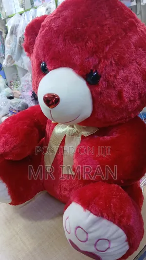 Plush Red Teddy Bear