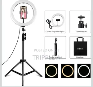 3 Color Ring Light 10 Inches