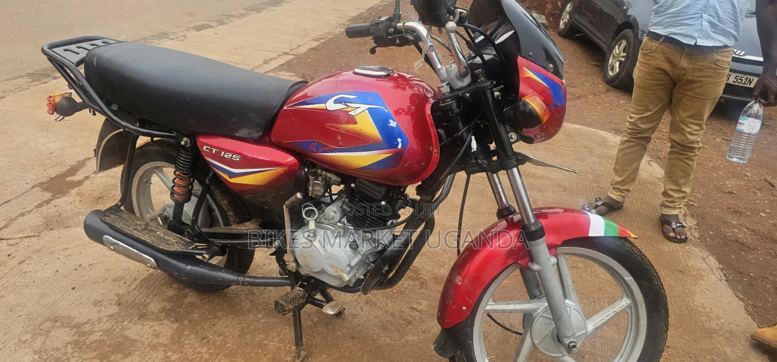 Bajaj CT 125X 2024 Red