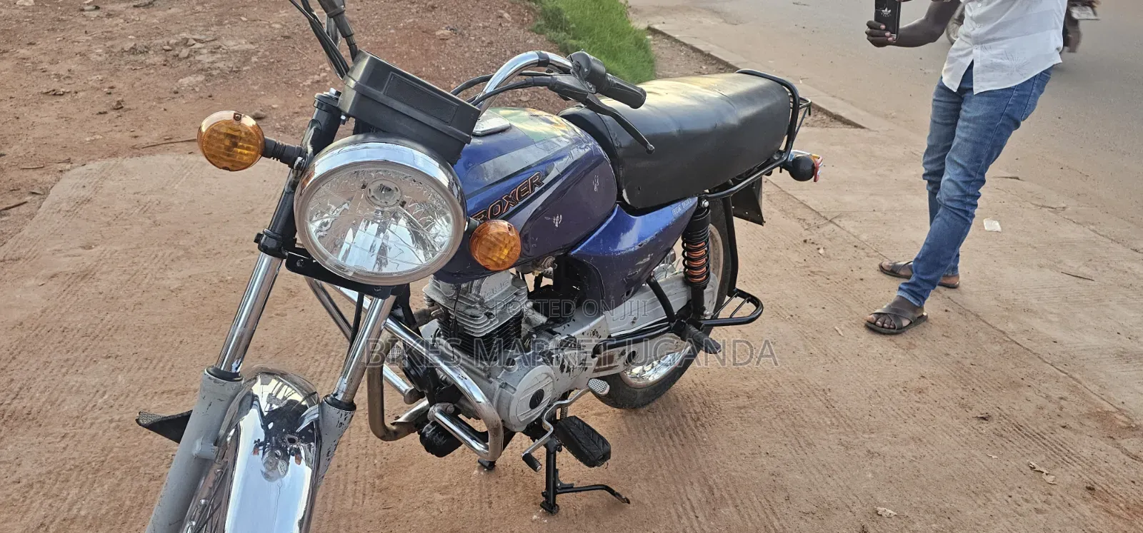 Bajaj Boxer 100 2016 Blue