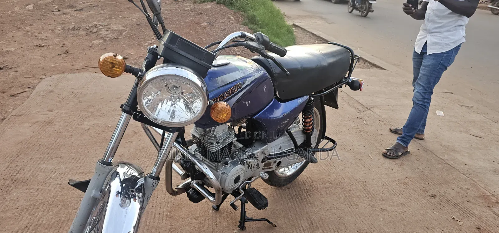 Bajaj Boxer 100 2016 Blue