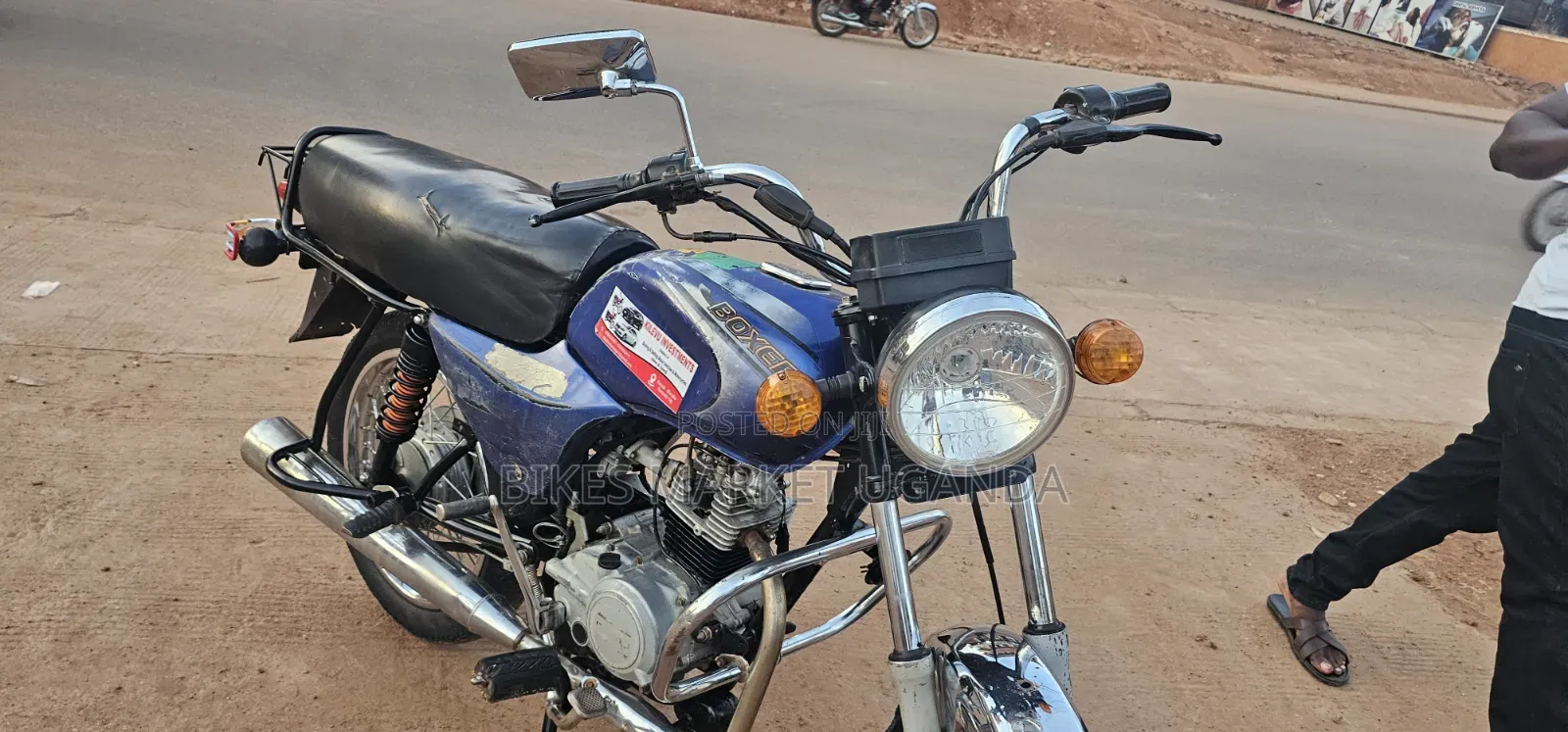 Bajaj Boxer 100 2016 Blue