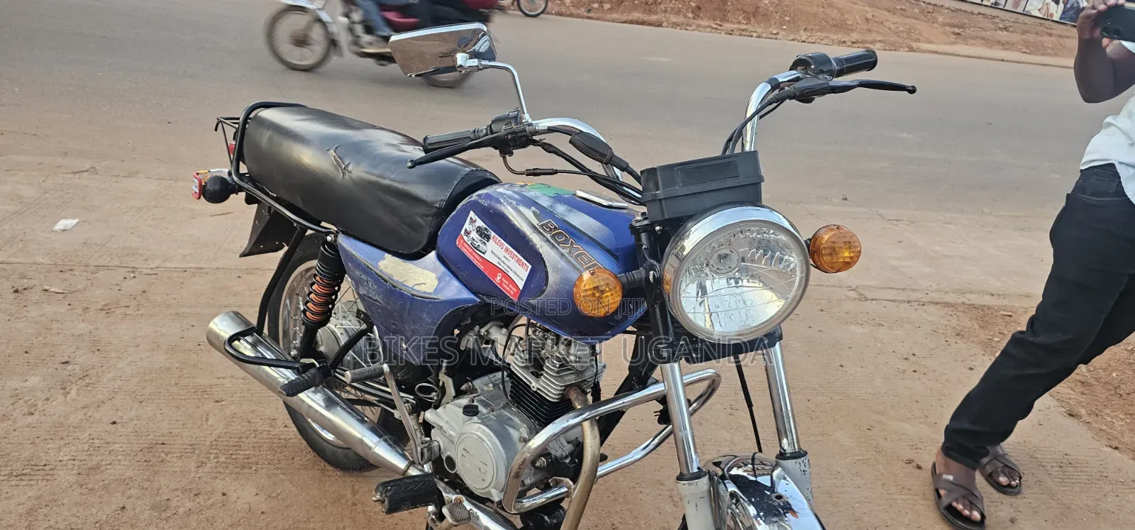 Bajaj Boxer 100 2016 Blue