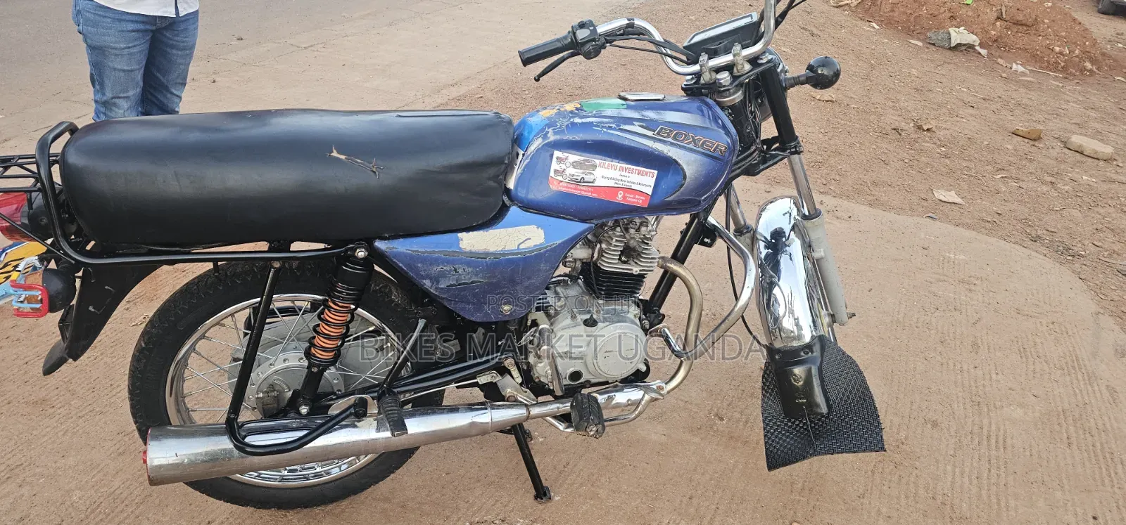 Bajaj Boxer 100 2016 Blue
