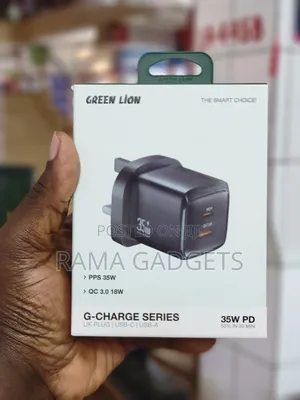 Green Lion G-Charge Series Dual Port Wall Charger