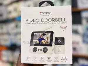 Yesido Km27 2.4g Wireless Video Doorbell With Visual Two Way Chat