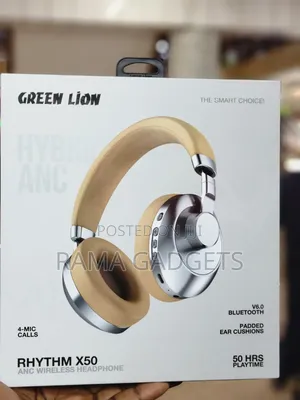 Green Lion Rhythm X50 Anc Wireless Headphone.