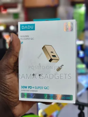 Dadu 30w Pd+Super Qc Fast Charger (Model Dc-380)