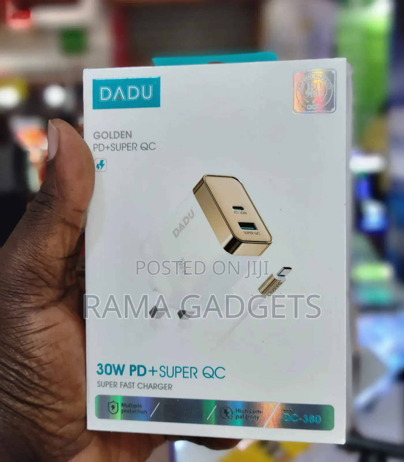 Dadu 30w Pd+Super Qc Fast Charger (Model Dc-380)