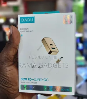Dadu 30w Pd+Super Qc Fast Charger (Model Dc-380)