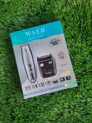 Electric Clipper and Shaver Comb - Full Grooming Kit