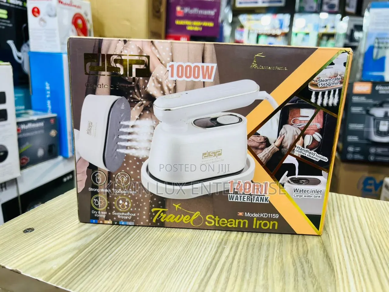 Mini Steam Iron 390 Degrees Handle