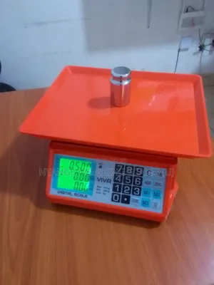 Counter Table Duuka Weighing Scale 40kg Digital Weigh Scale For Shops