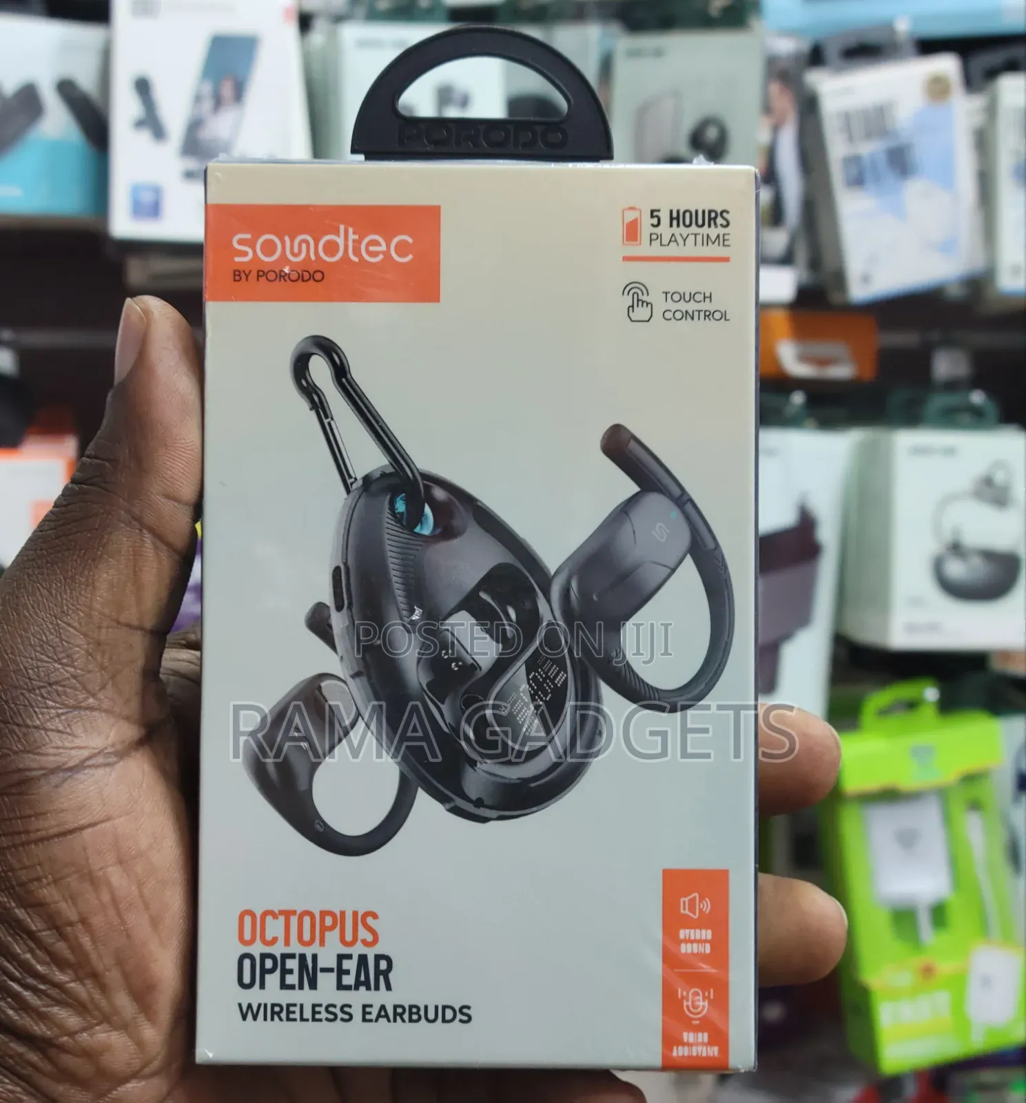 Porodo True Wireless Earbuds (Model: Pdstlo07).