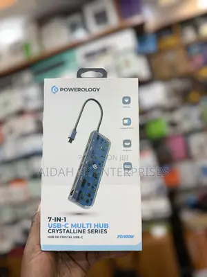 Powerology 7 in 1 Multi Hub Crystalline Series