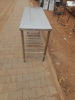 1_ Tray Stainless Working Table