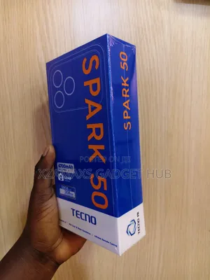 New Tecno Spark 50 128 GB Black
