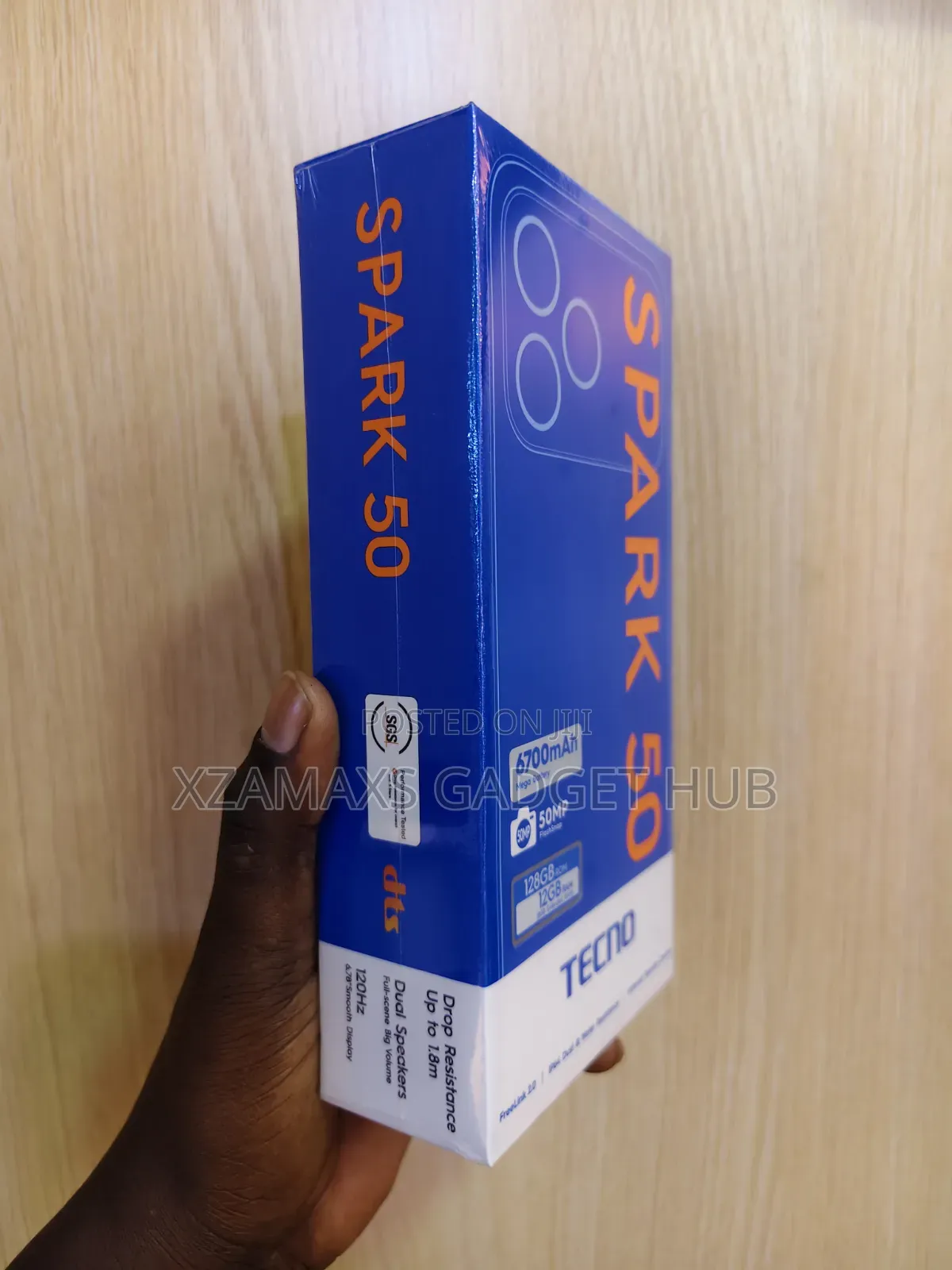New Tecno Spark 50 128 GB Black