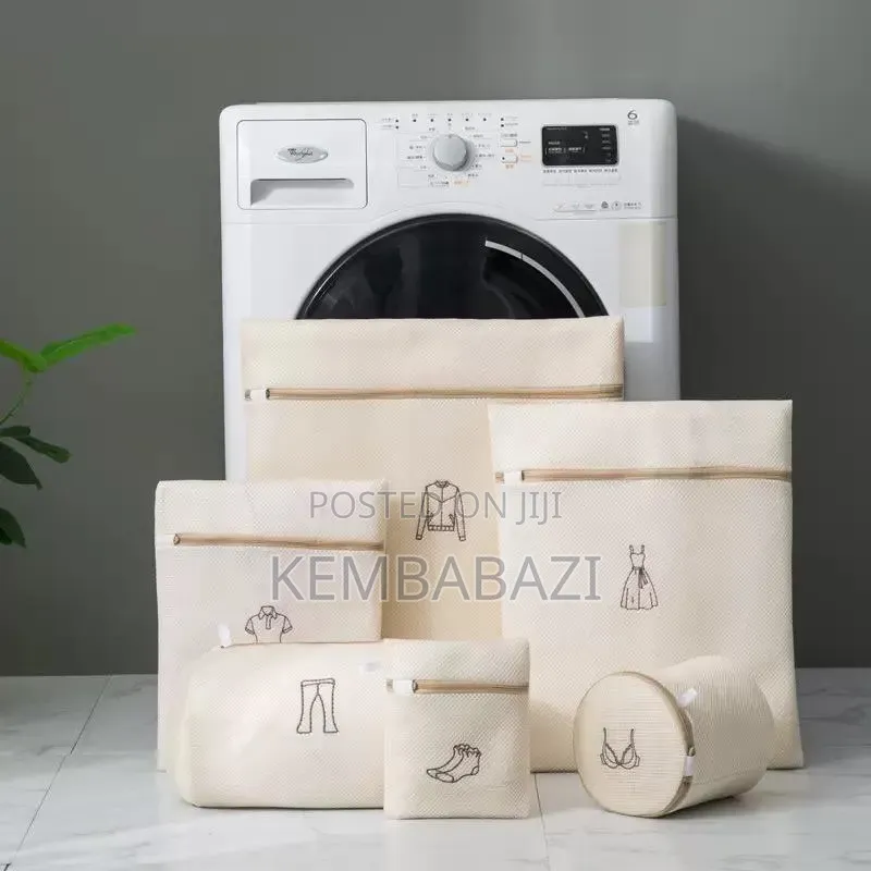 6-Piece Mesh Laundry Bag Set