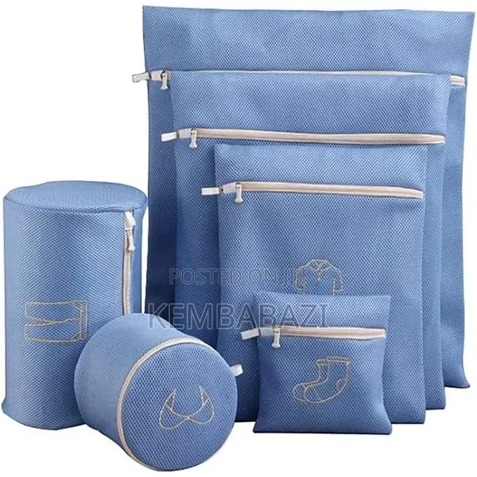 6-Piece Mesh Laundry Bag Set