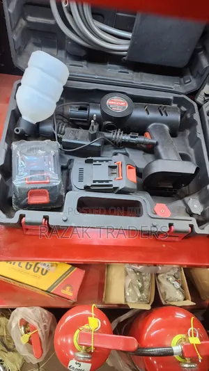 21v Wiseup Portable Car Washer Kit, a Cordless High-Pressure Cleaning